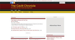 Desktop Screenshot of cavittchronicle.com